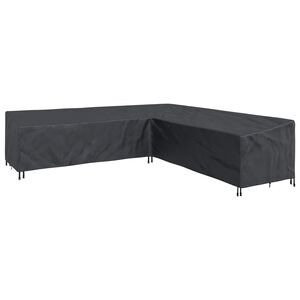 vidaXL Furniture Cover 300 x 300 x 80 cm 210D Oxford Fbric L-Shape