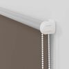 vidaXL Roller Blind Blackout Coffee 75x230 cm Fabric Width 70.7 cm Polyester