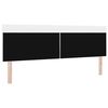 vidaXL LED Headboard White 180 cm Faux Leather