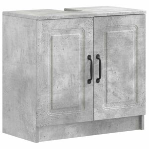 vidaXL Bathroom Sink Cabinet UTRECHT Concrete Grey 59.5 x 31.5x 56 cm