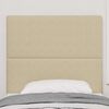 vidaXL Headboard with Headboard Light Green Grey 100 cm Faux Leather