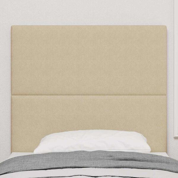 vidaXL Headboard with Headboard Light Green Grey 100 cm Faux Leather