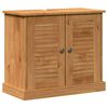 vidaXL Bathroom Furniture Set VIGO 4 pcs Honey Brown Solid Pine Wood
