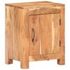 vidaXL Bedside Cabinet 40x30x50 cm Solid Acacia Wood