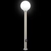 vidaXL Bollard Light with Outlet 120 cm Stainless Steel IP44