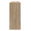 vidaXL Wall Cabinet Sonoma Oak 80x33x80 cm Engineered Wood