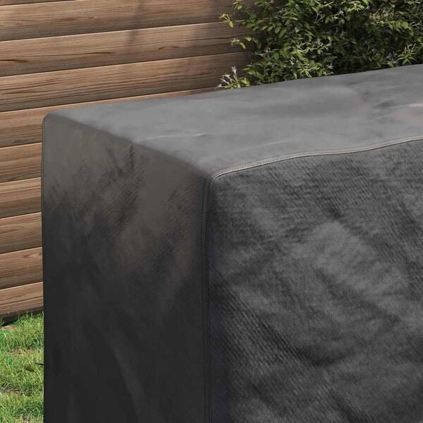 vidaXL Furniture Cover Plain Black 130 x 80 x 70 cm 210D