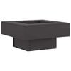 vidaXL Fire Pit Black 60 x 60 x 30 cm Steel