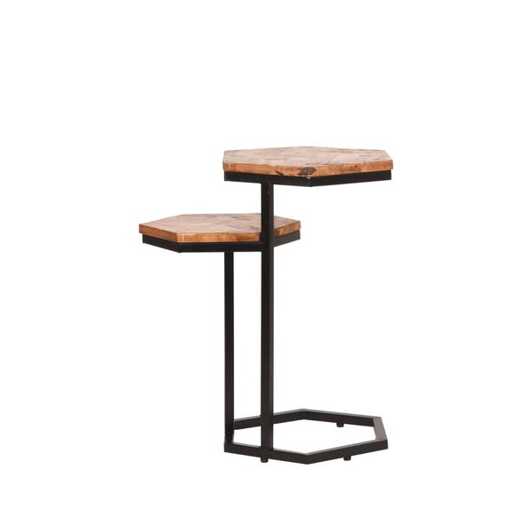 LABEL51 Laptop Table Multi 35x53x63 cm Rough Herringbone