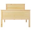 vidaXL Bed Frame without Mattress Solid Wood Pine 90x200 cm