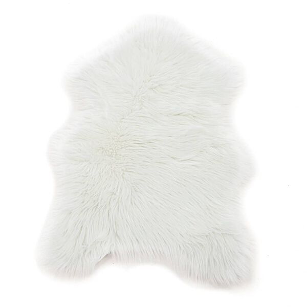 Venture Home Sheep Leather Katy 90x60 cm Acrylic White