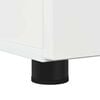 vidaXL Bathroom Cabinet with Storage High Gloss White 30 x 35 x 95 cm