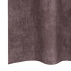 vidaXL Velvet Curtains with Curtains 2 pcs Brown 260 x 140 cm Velvet