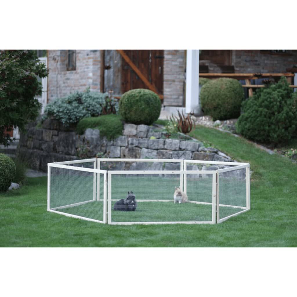 Kerbl Outdoor Pet Enclosure Vario Wood Brown 84399 vidaXL