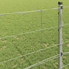 vidaXL Field Fence Silver 50 x 0.8 m Galvanised steel
