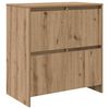 vidaXL Sideboard 3 pcs Artisan Oak 70 x 41 x 75 cm Engineered Wood