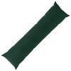 vidaXL Cushion with Pillow HEERLEN Dark Green 40 x 145 cm Velvet