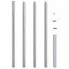vidaXL Sunshade Sail Pole 400 cm Stainless Steel