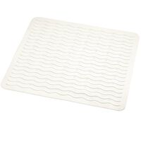 RIDDER Non-Slip Shower Mat Playa 54x54 cm White 68401