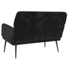 vidaXL Bench Black 108 x 79 x 79 cm Velvet