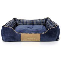 Scruffs Box Bed Highland Blue XL