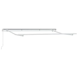 vidaXL Awning Frame White 3.5 x 2 m Metal