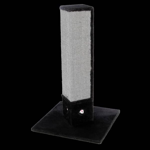 Kerbl Cat Scratching Post 4-Corner 80 cm Black