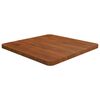 vidaXL Square Table Top Dark Brown 50x50x2.5cm Treated Solid Wood Oak