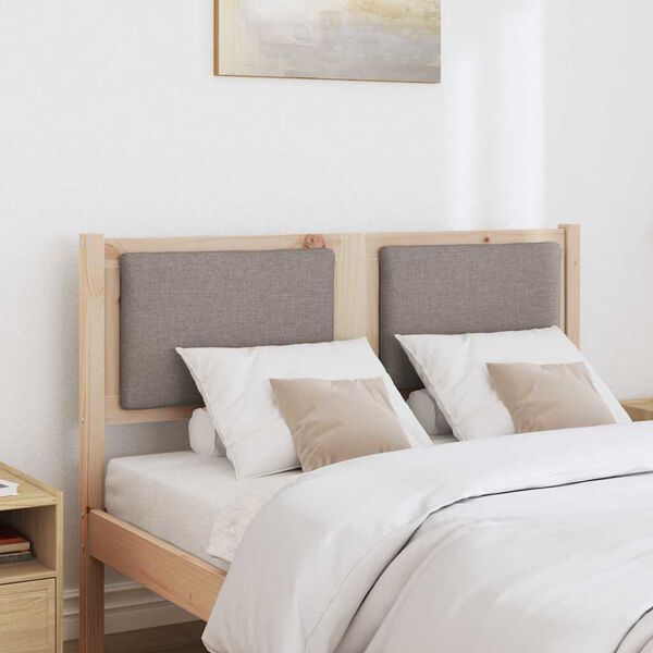 vidaXL Headboard Other Brown 120 cm Solid pine wood