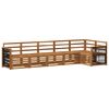 vidaXL Outdoor Sofa Set 5 pcs Natural Solid Acacia Wood
