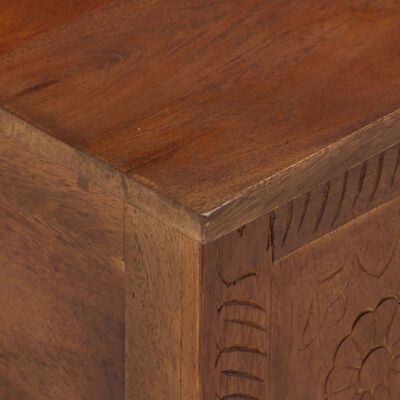 vidaXL Storage Box 110x30x40 cm Solid Mango Wood