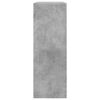 vidaXL Shoe Cabinet Concrete Grey 80x34x96.5 cm Engineered Wood