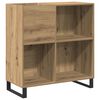 vidaXL Record Cabinet Artisan oak 84.5 x 38 x 89 cm Engineered Wood