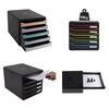 Exacompta Big-Box Plus Desktop Drawer Set Harlequin with 5 Drawers
