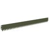 vidaXL Lawn Edging 50 pcs 103 x 10 cm Steel Olive Green
