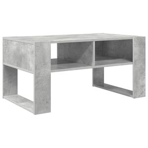 vidaXL Coffee Table Concrete Grey 92 x 53 x 45 cm Engineered Wood