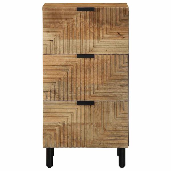 vidaXL Sideboard Brown 40x33x75 cm Solid Wood Mango