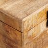 vidaXL Storage Box with Storage 70 x 35 x 40 cm Solid mango wood