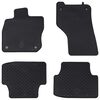 vidaXL Car Mat 4 pcs Black suitable for VW GOLF VIII Variant 2020-
