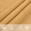 vidaXL Sunshade Sail 160 g/m&sup2; Square Sand 7x7 m HDPE