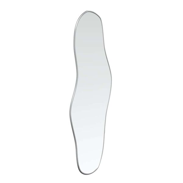 vidaXL Wall Mirror Silver 80x35 cm