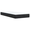 vidaXL Box Spring Bed with Mattress Black 80x200 cm Velvet