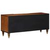 vidaXL TV Cabinet Honey Brown 105 x 33 x 46 cm Solid Mango Wood