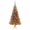 vidaXL Christmas Tree with 150 LEDs with Stand Gold 150 cm PET