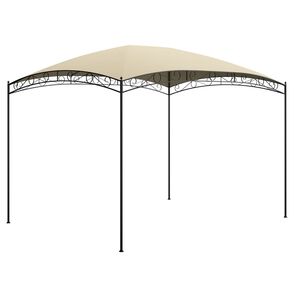 vidaXL Gazebo | Cream | Steel | Large | Durable | Gazebo | Rectangular
