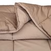 vidaXL Full Year Duvet Gold 220 x 240 cm Satin and Microfiber