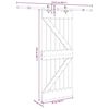 vidaXL Sliding Door with Hardware Set 85x210 cm Solid Wood Pine