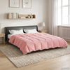 vidaXL Summer Duvet Quilted Pink 220 x 240 cm Microfiber