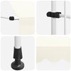 vidaXL Manual Retractable Awning 300 cm Cream