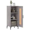 vidaXL Sideboard Grey Sonoma 34.5x34x90 cm Engineered Wood